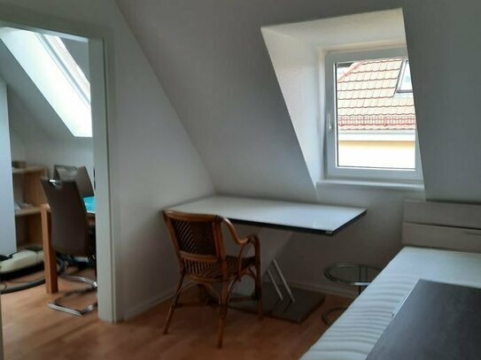 +++Ideal für eilige Studenten & Singles! Neu saniertes 1- Zimmer Apartment (4.OG/DG) vollmöbliert in Würzburg Sanderau+…