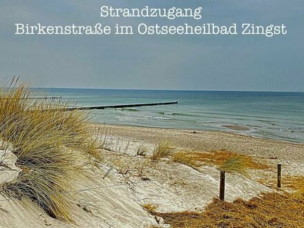 Große Ferienwohnung mit Terrasse in Zingst, nur 100 m zum Strand