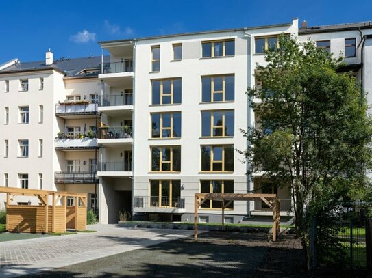 Wunderschöne 4-Zimmer-Wohnung im Neubau mit PARKETT/FuboHeizung und Balkon!