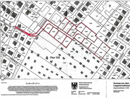 Verkaufsstart ab sofort : Begehrtes Baugrundstück in Frankfurt (Oder) OT Markendorf voraus. Baubeginn 01.06.2024