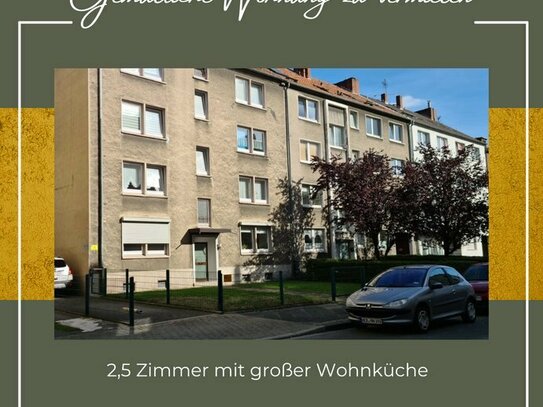 Gemütliche 2,5 Zimmer-Wohnung mit großer Wohnküche in Herne Mitte