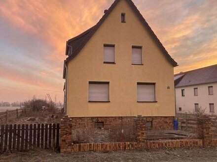 Einfamilienhaus mit großem Grundstück in Wildenhain