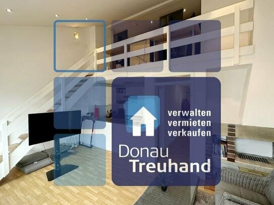 Helle 3- Zimmer-Wohnung mit Galerie und Balkon in Passau Grubweg