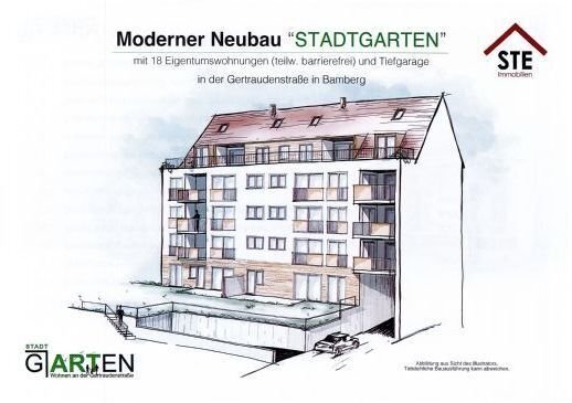 Neubauwohnanlage "Stadtgarten" in der Gertraudenstraße