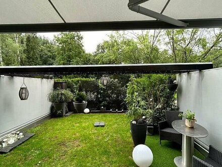Wunderschöne kleine Wohnung mit Gartenanteil und Terrasse