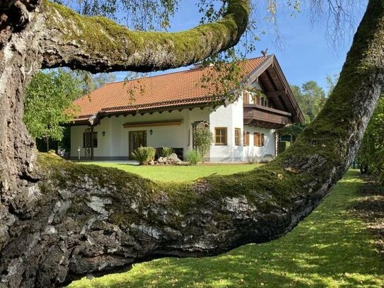 Sonniges Landhaus - Juwel mit viel Platz, ca. 1300 m³ schön angelegtes Grundstück mit altem Baumbestand...