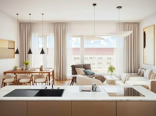 Traumhafte Wohnung: 4,5-Zimmer-Maisonette-Wohnung mit riesiger Dachterrasse in Berlin!