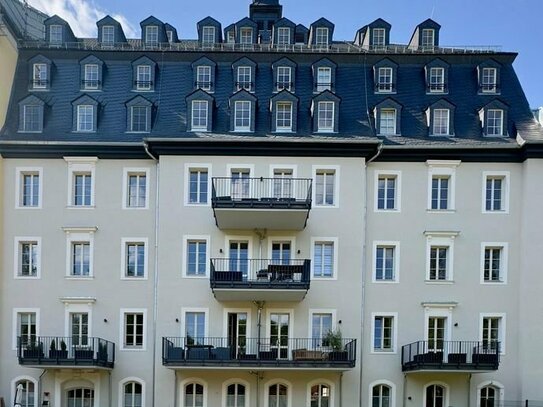 Super Single-Wohnung in der Alten Baumwolle! Balkon + Designbad + Parkett + Fußbodenheizung + offene Küche