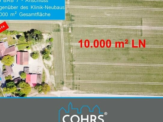 18.000 m² Fläche und Hofanwesen in Bad Fallingbostel/gegenüber Klinik-Neubau