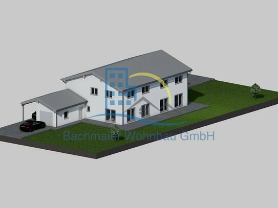 NEUBAU-Doppelhaushälften KFW40 Effizienzhaus „Klimafreundlicher Neubau“ mit 100.000 € Darlehen zum Zinssatz von 0,60 %