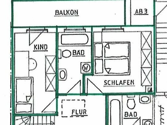 Solide Kapitalanlage: Vermietete Eigentumswohnung in Plauen, Vogtland, 74,86 qm, zu verkaufen.