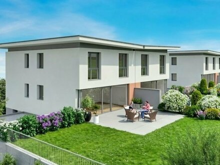 Neues, familienfreundliches Wohnen am grünen Stadtrand... Komfort-Doppelhäuser mit Garage und Garten, kurzfristig bezie…