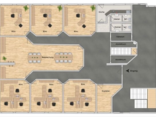 MODERNE BÜROFLÄCHEN IN ZENTRALER LAGE