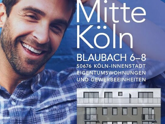 Entspannter Wohnkomfort - Blaubach 6-8, Köln Innenstadt - WE 6
