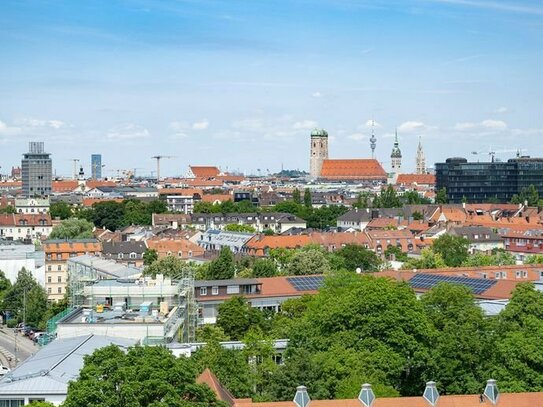 Penthouse mit einmaligen Aussichten - Spektakulärer Blick! Bestes Premiumwohnen in München!