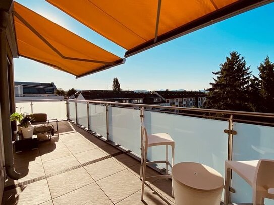 Modernes Penthouse Beuel-Mitte, Rhein nah, 180 qm