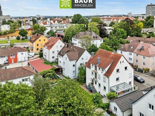 360° I SOFORT FREI! Stadtnah im Grünen. Charmante 4 Zimmer Wohnung mit viel Potenzial!