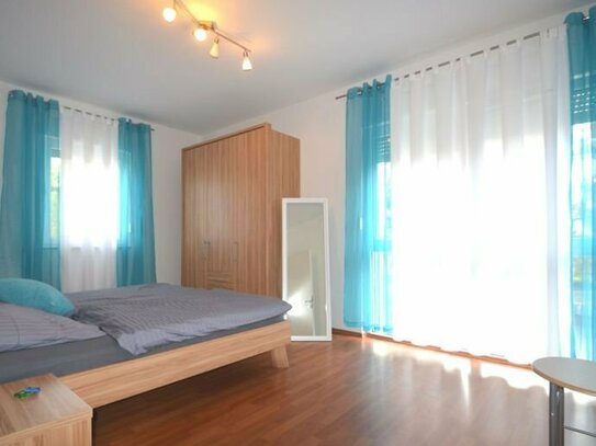 Großzügiges 2-Zimmer-Apartment, möbliert & voll ausgestattet, zentrale Lage in Aschaffenburg