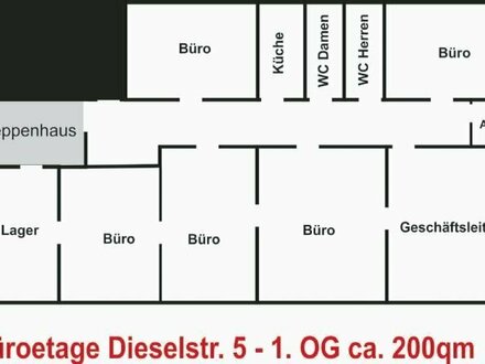 3 Büroräume frei - Gewerbegebiet Haan West