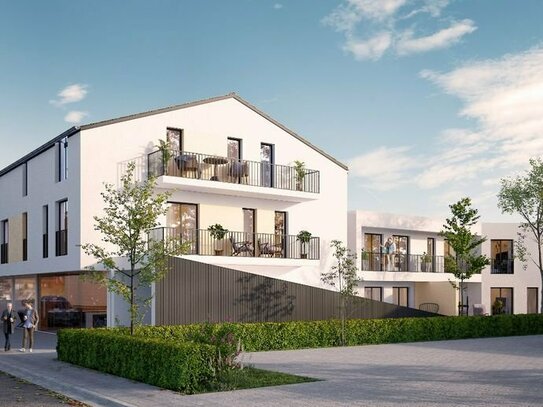 Urbanes Flair in Moosburg: 3 Zimmer Wohnung im Wohn-und Ärztehaus “Drei Rosen”