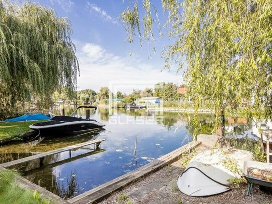 Baugrundstück direkt am Wasser für EFH oder MFH (5 Parteien)