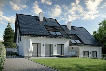 Neubau KFW 40+ Standard Energieeffiziente Doppelhaushälfte in Friedland - Kauf als Ausbaureserve möglich