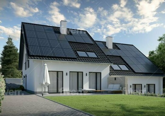 Neubau KFW 40+ Standard Energieeffiziente Doppelhaushälfte in Friedland - Kauf als Ausbaureserve möglich