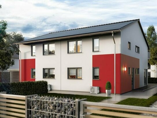 Exklusives Wohnen mit Zukunft! Energieeffiziente Neubau-Doppelhaushälfte in Kösching