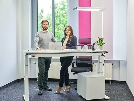 Flexibles, möbliertes Büro mit Besprechungsräumen und Business-Services neben o2 SURFTOWN MUC