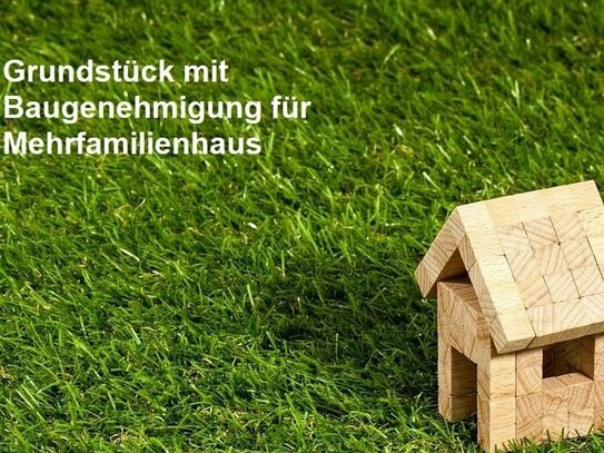Grundstück mit Baugenehmigung für ein Mehrfamilienhaus mit 6 Wohneinheiten - nahe Chemnitz