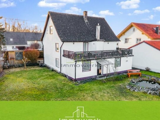 ***Reserviert*** Aufgepasst: Freistehendes Einfamilienhaus bei Memmingen - 760 qm Grundstück!