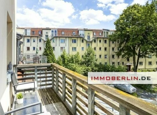 IMMOBERLIN.DE - Moderne 4-Zimmer-Wohnung mit Sonnenbalkon im Holländischen Viertel