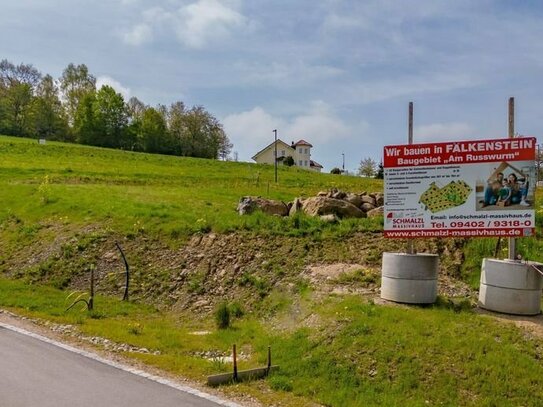 Grundstück in Falkenstein im BG Am Rußwurm II, Parzelle A17 für EFH