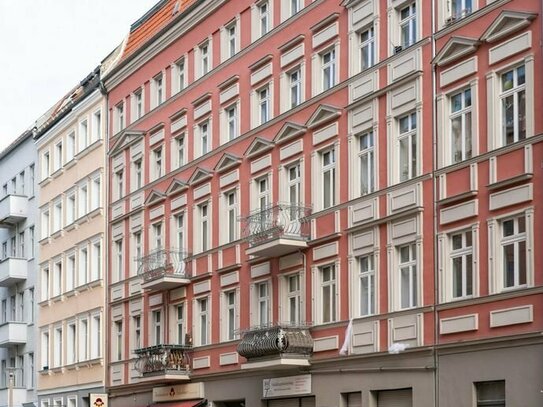 Traumhaft: 2-Zimmer-Wohnung in Friedrichshain - Balkon - Badewanne - PROVISIONSFREI
