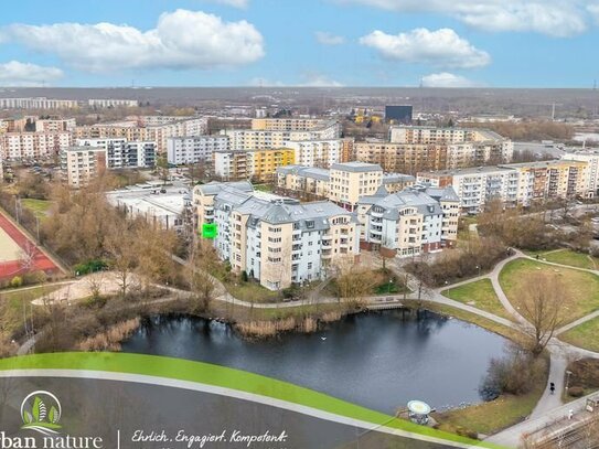 Idyllisches Wohnen: Ansprechendes Studio mit Blick ins Grüne