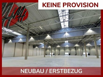 PROVISIONSFREI - LAGER-/LOGISTIK-NEUBAU - 30.000 m² / teilbar - Rampe + eben - 10 m Höhe - JETZT INFORMIEREN