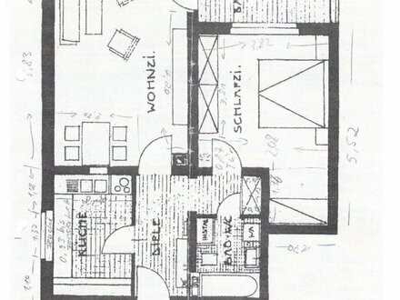 Hochwertig renovierte 2 Zimmerwohnung in Erlangen Spardorf