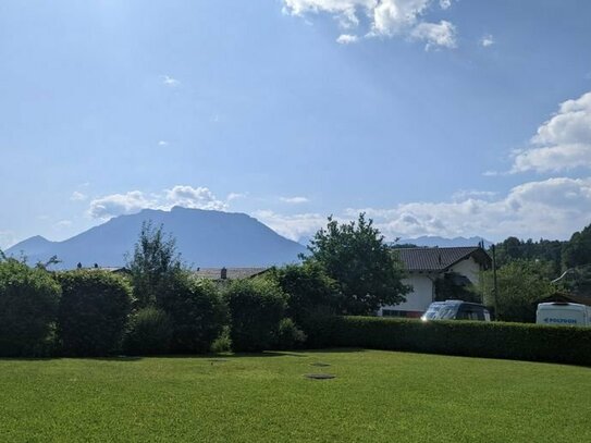 Wohnung in Oberaudorf mit Blick auf das Kaisergebirge