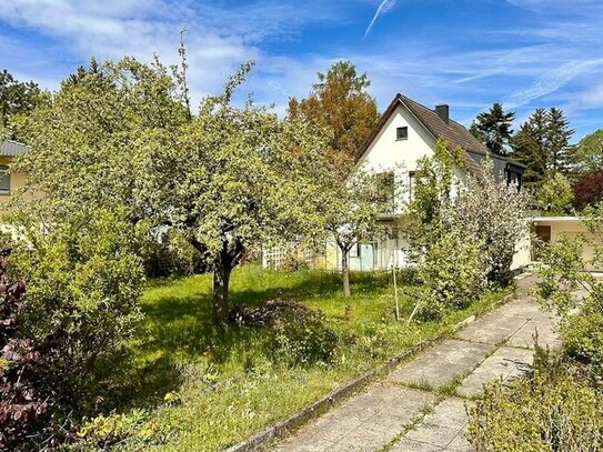 Wohnen im Grünen mit Stadtnähe! - Baugrundstück mit Altbestand und viel Potential in Denning