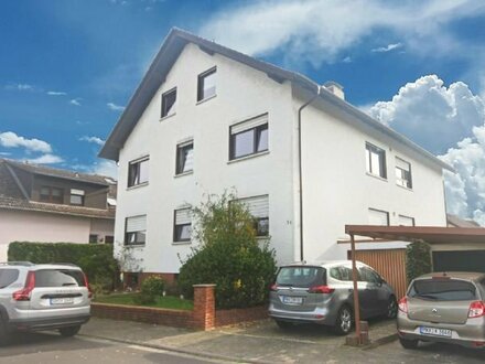 Solides, eigengenutztes MFH mit drei großzügigen WE und Garagen in ruhiger Wohnlage von Rodenbach