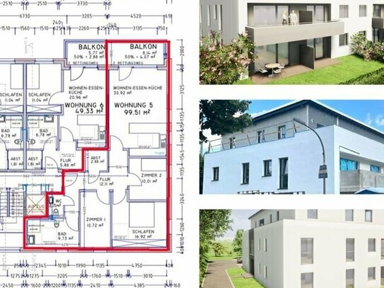 *WE 5* Altersgerechte Wohnung mit Balkon & 2 Stellplätze