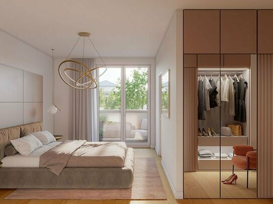 Hochwertige 3-Zimmer-Wohnung mit Rundumblick, großzügiger Raumaufteilung und ruhiger Balkonlage