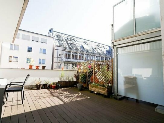 Juwel im Herzen von Augsburg mit Dachterrasse / 3 ZKB