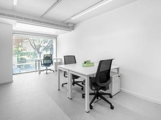 Wunderschön eingerichtete Büroräume für 3 Personen in Spaces Spindlershof