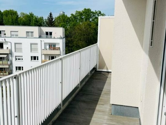 Auf dieser Dachterrasse könnten Sie den Sommer genießen!