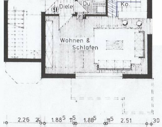 Gemütliche Singlewohnung in ruhiger Umgebung