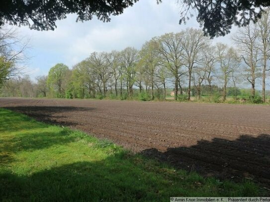 Ca. 8,26 ha landwirtschaftliche Nutzfläche, überwiegend Ackerland am Küstenkanal in Husbäke, Landkreis Ammerland