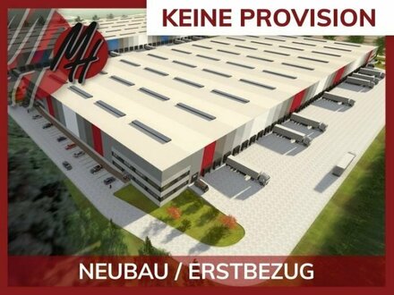 KEINE PROVISION - NEUBAU - Lager-/Logistikflächen (20.000 m²) & variabel Büro-/Mezzanineflächen