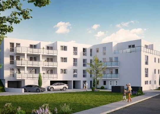 Sonnige 3 ZKB Wohnung mit 2 Balkonen KfW 40 Effizienzhaus mit QNG Zertifikat -BAUBEGINN ERFOLGT-