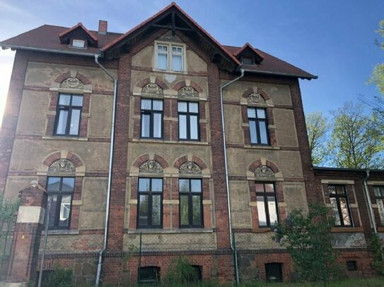Freistehende, denkmalgeschützte, teilsanierte Villa mit vorliegender Planung in Leipzig